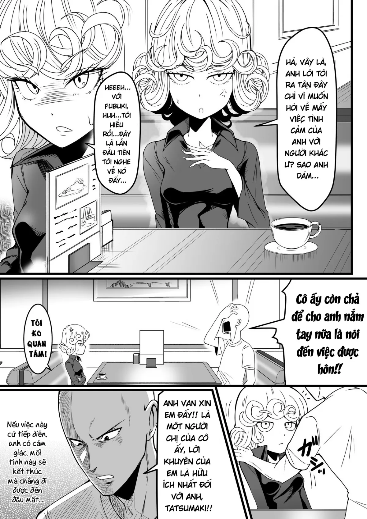 HentaiVN.net - Ảnh 7 - Tình Yêu Chị Em 4 (One Punch Man) [Love sister 4] - Chap 1 Ngọt Nước..(˵ ͡° ͜ʖ ͡°˵)