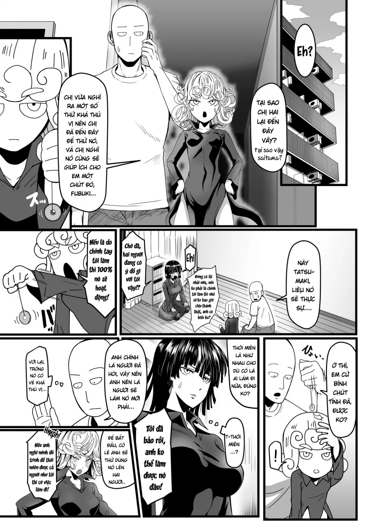 HentaiVN.net - Ảnh 9 - Tình Yêu Chị Em 4 (One Punch Man) [Love sister 4] - Chap 1 Ngọt Nước..(˵ ͡° ͜ʖ ͡°˵)