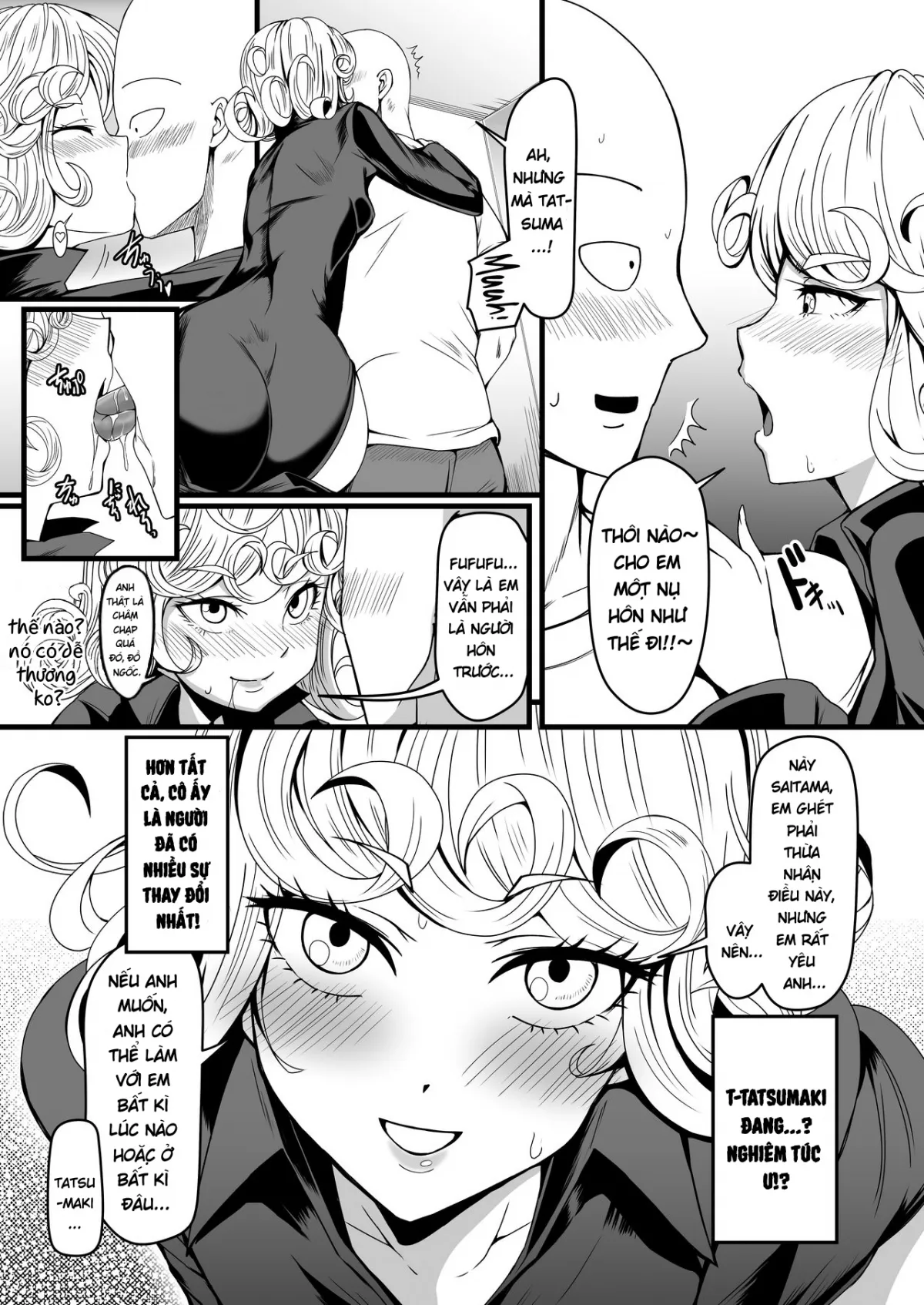 HentaiVN.net - Ảnh 12 - Tình Yêu Chị Em 4 (One Punch Man) [Love sister 4] - Chap 1 Ngọt Nước..(˵ ͡° ͜ʖ ͡°˵)