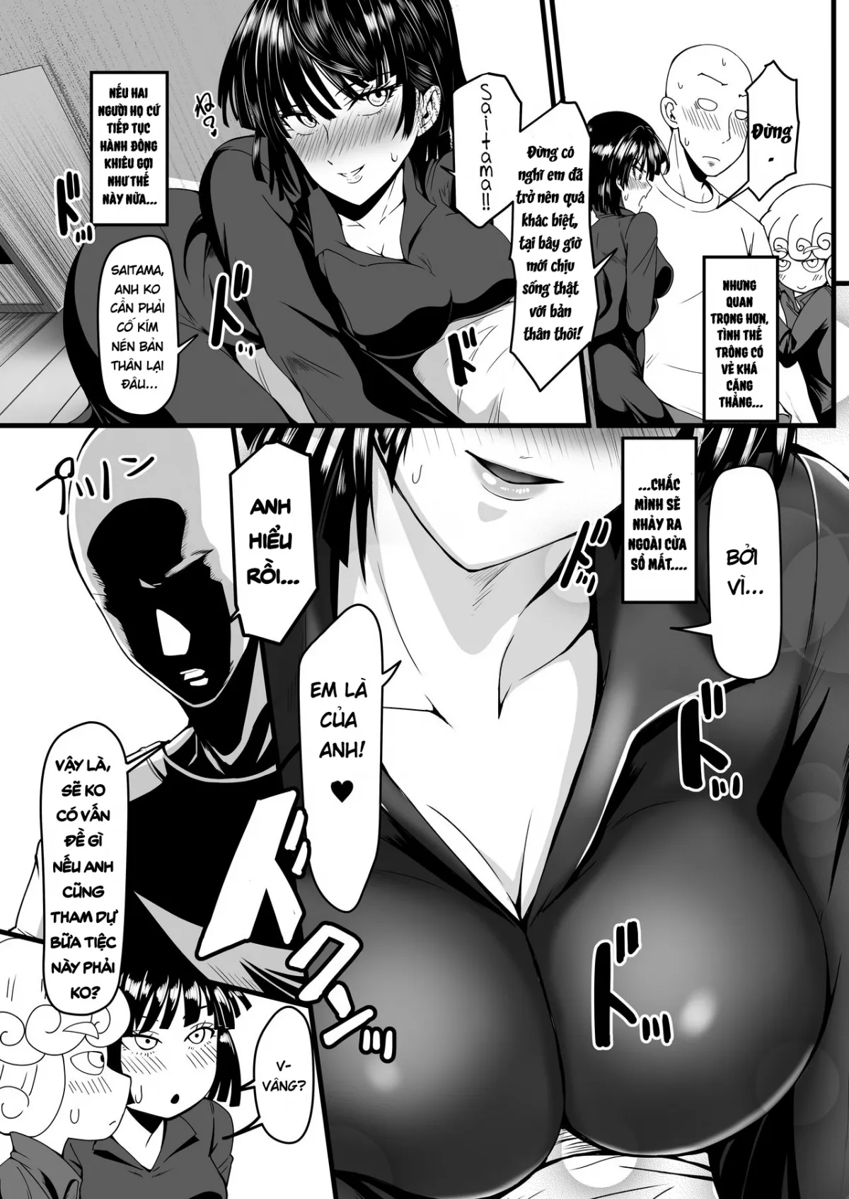 HentaiVN.net - Ảnh 13 - Tình Yêu Chị Em 4 (One Punch Man) [Love sister 4] - Chap 1 Ngọt Nước..(˵ ͡° ͜ʖ ͡°˵)