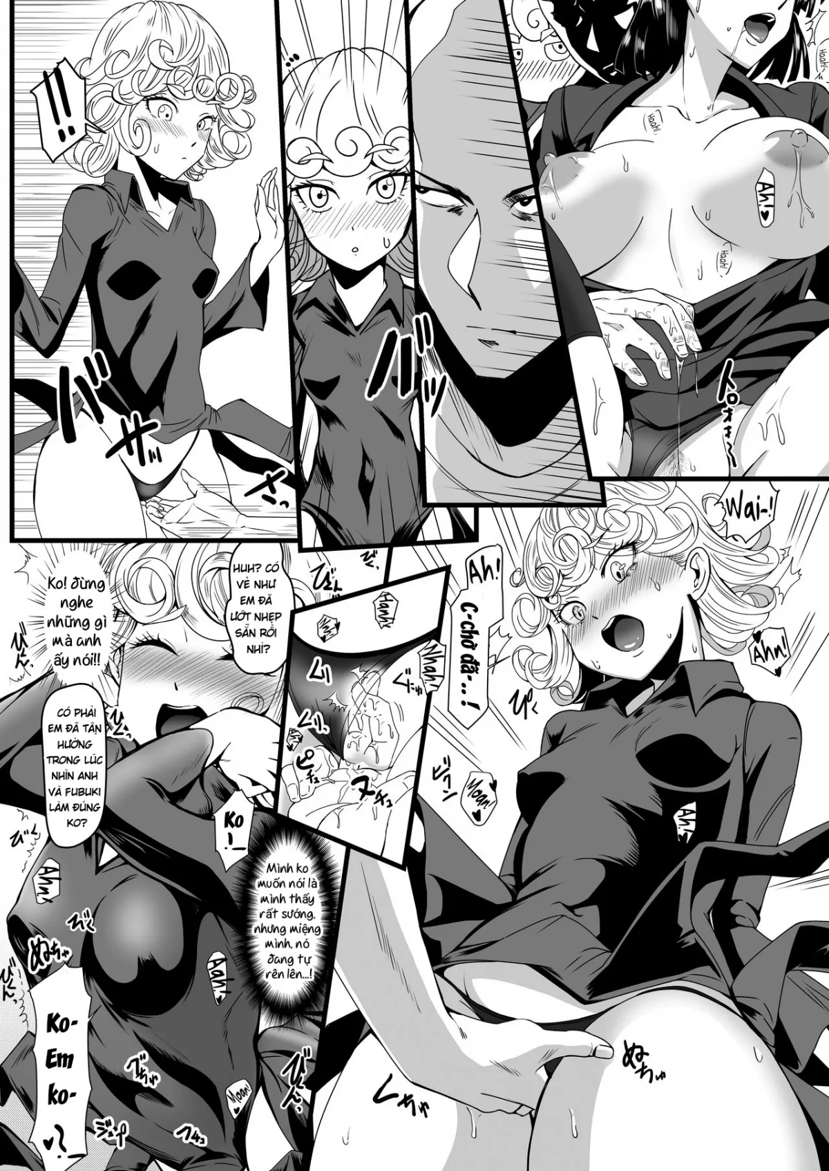 HentaiVN.net - Ảnh 16 - Tình Yêu Chị Em 4 (One Punch Man) [Love sister 4] - Chap 1 Ngọt Nước..(˵ ͡° ͜ʖ ͡°˵)