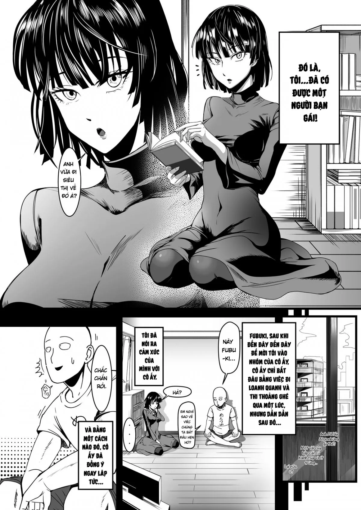 HentaiVN.net - Ảnh 5 - Tình Yêu Chị Em 4 (One Punch Man) [Love sister 4] - Chap 1 Ngọt Nước..(˵ ͡° ͜ʖ ͡°˵)