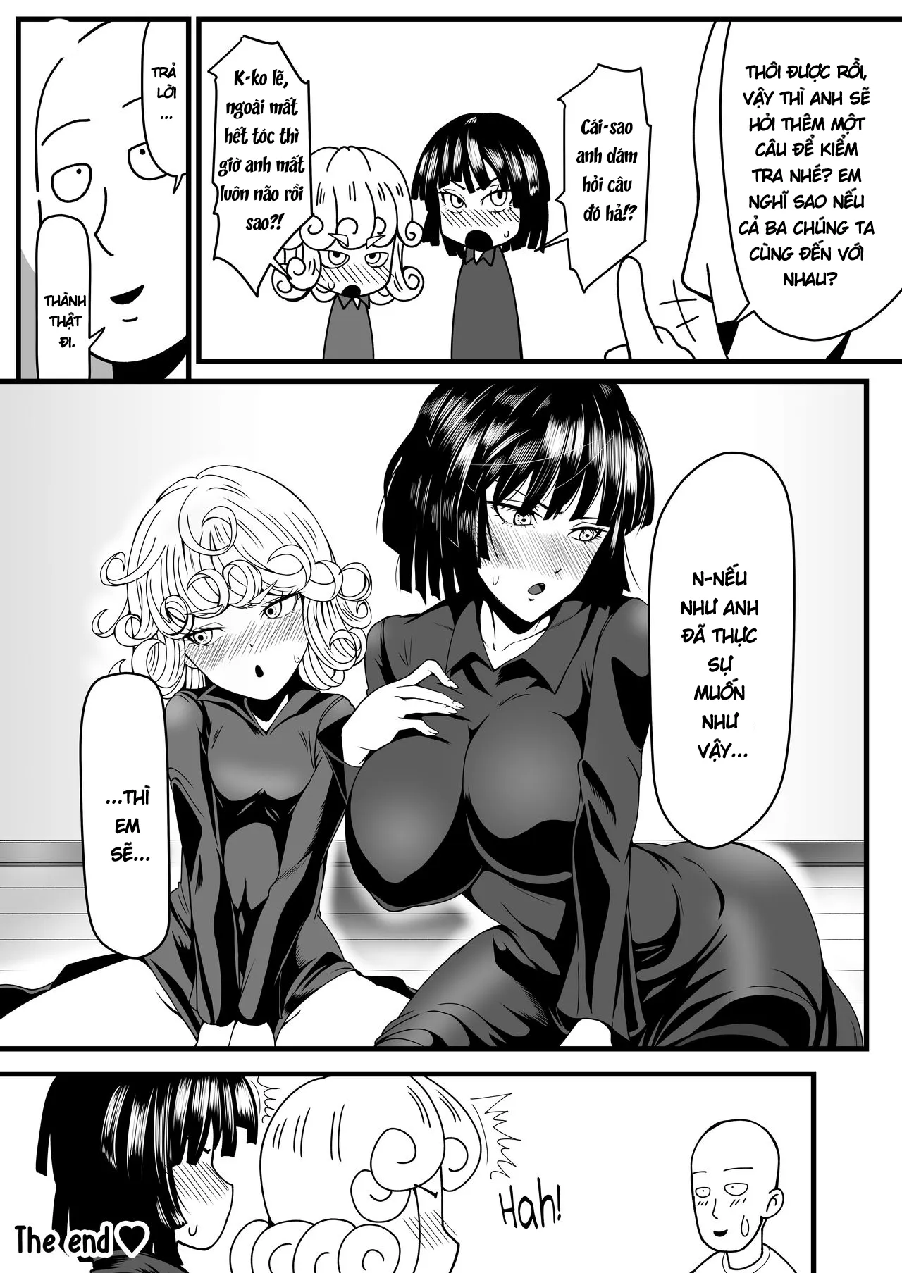HentaiVN.net - Ảnh 22 - Tình Yêu Chị Em 4 (One Punch Man) [Love sister 4] - Chap 2: X2 EXP...(˵ ͡° ͜ʖ ͡°˵)