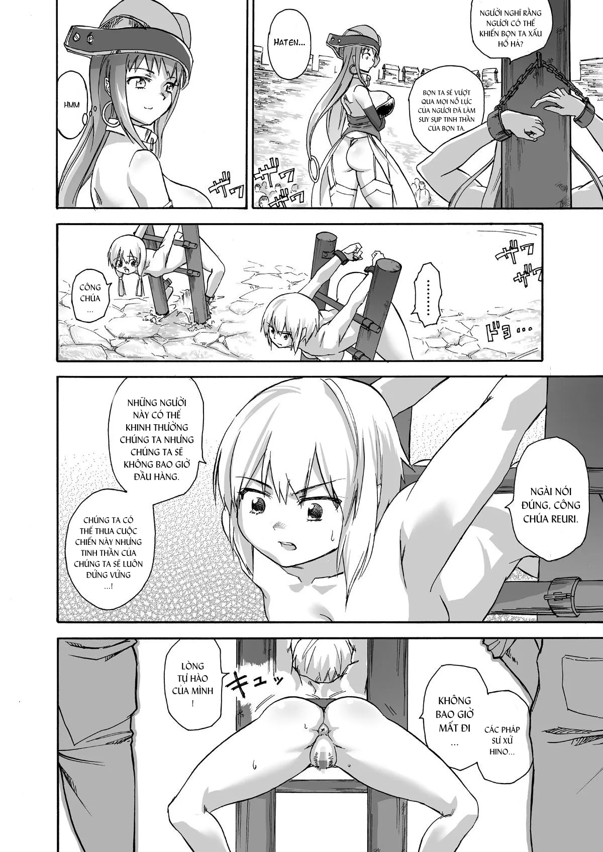 HentaiVN.net - Ảnh 12 - Majo no Rakujitsu -Kakei- [Final Hour -A Fiery Execution- ; 魔女の落日 -火刑-] - Chap 1.1