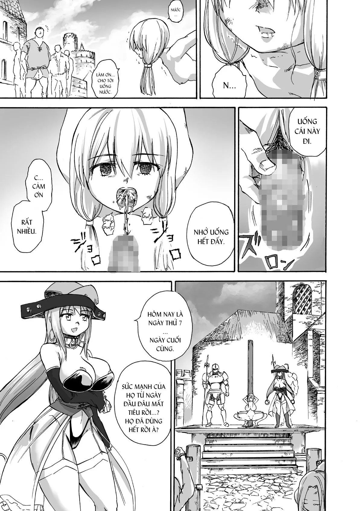 HentaiVN.net - Ảnh 19 - Majo no Rakujitsu -Kakei- [Final Hour -A Fiery Execution- ; 魔女の落日 -火刑-] - Chap 1.1