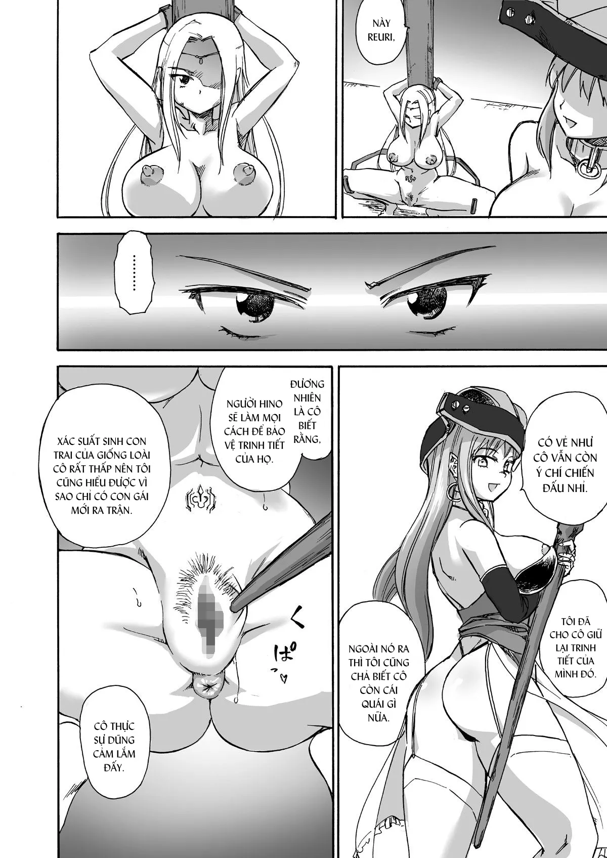 HentaiVN.net - Ảnh 20 - Majo no Rakujitsu -Kakei- [Final Hour -A Fiery Execution- ; 魔女の落日 -火刑-] - Chap 1.1