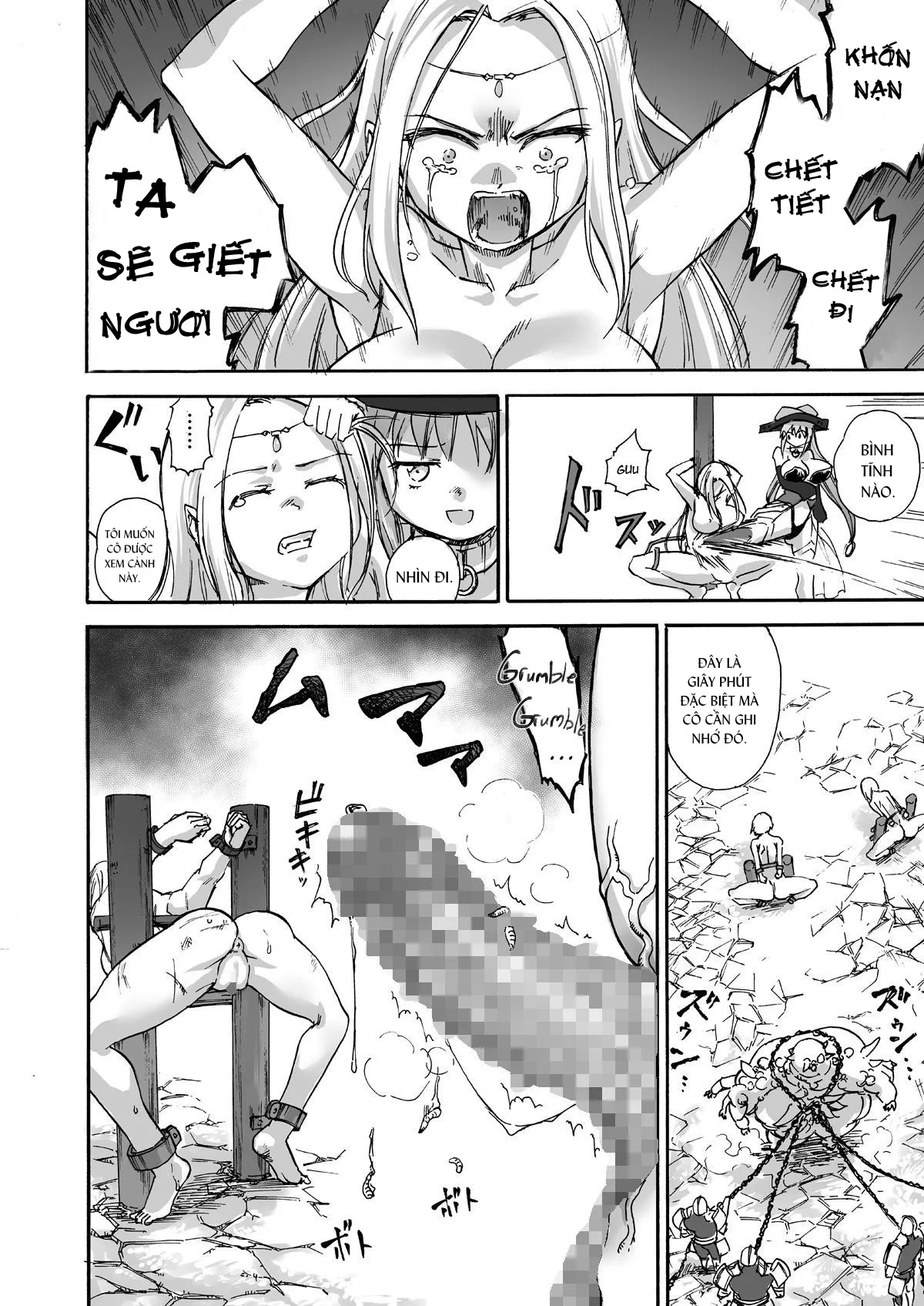 HentaiVN.net - Ảnh 24 - Majo no Rakujitsu -Kakei- [Final Hour -A Fiery Execution- ; 魔女の落日 -火刑-] - Chap 1.1