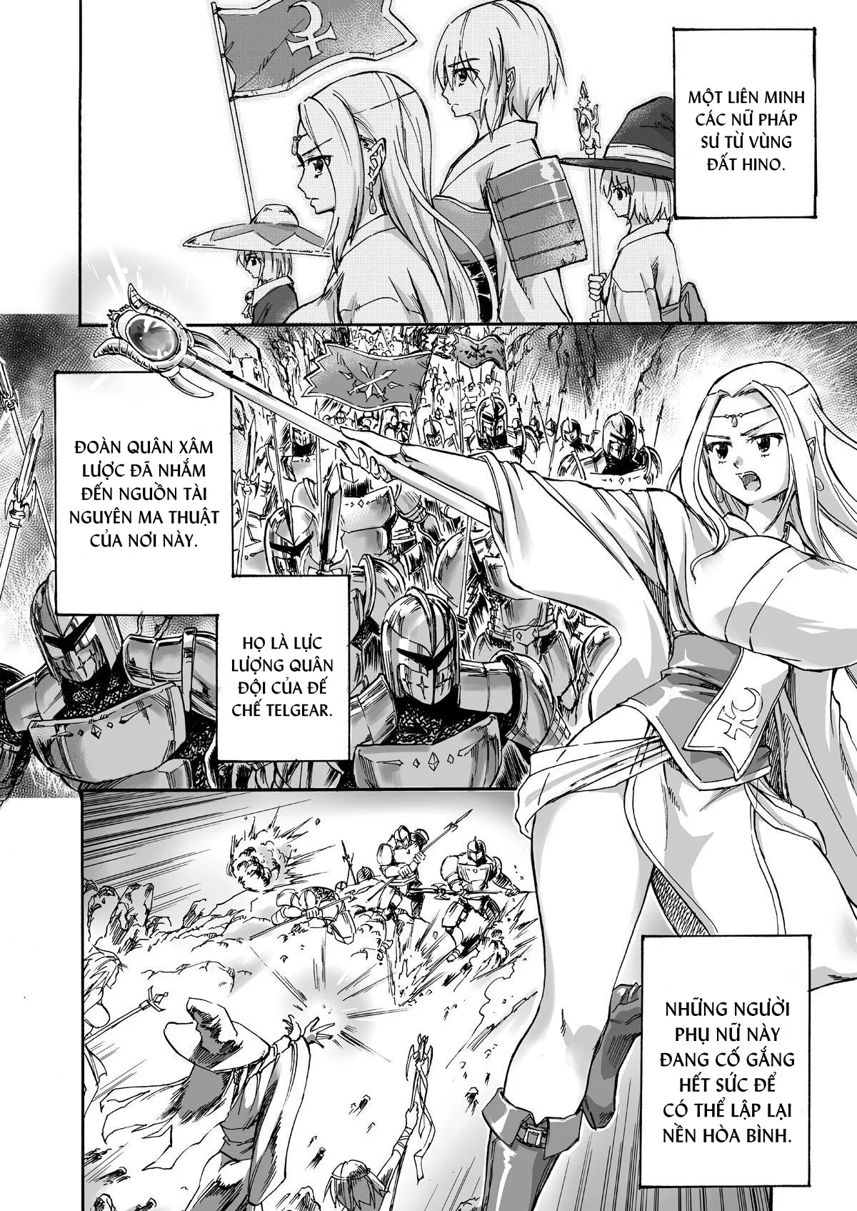 HentaiVN.net - Ảnh 4 - Majo no Rakujitsu -Kakei- [Final Hour -A Fiery Execution- ; 魔女の落日 -火刑-] - Chap 1.1
