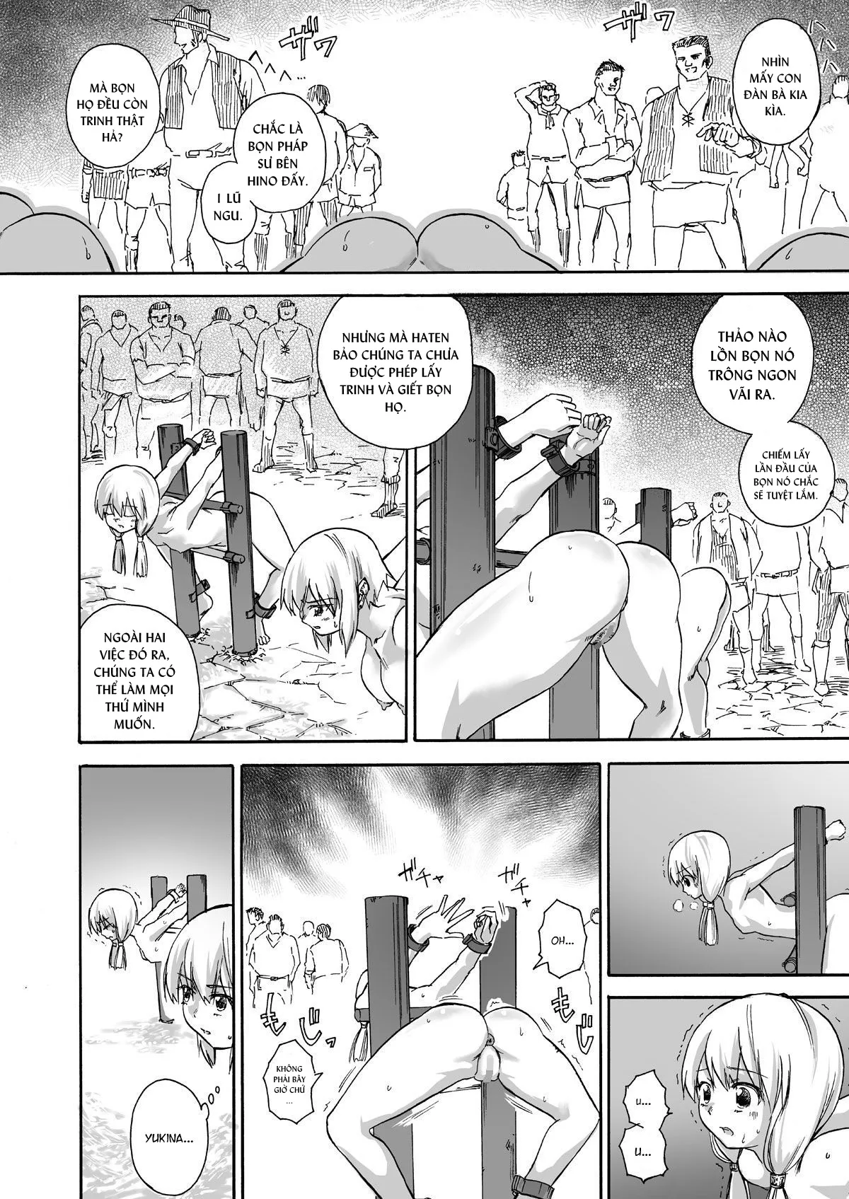 HentaiVN.net - Ảnh 8 - Majo no Rakujitsu -Kakei- [Final Hour -A Fiery Execution- ; 魔女の落日 -火刑-] - Chap 1.1