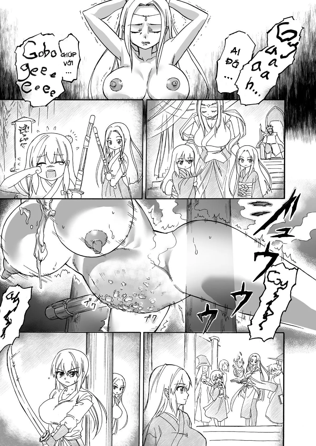 HentaiVN.net - Ảnh 11 - Majo no Rakujitsu -Kakei- [Final Hour -A Fiery Execution- ; 魔女の落日 -火刑-] - Chap 1.2