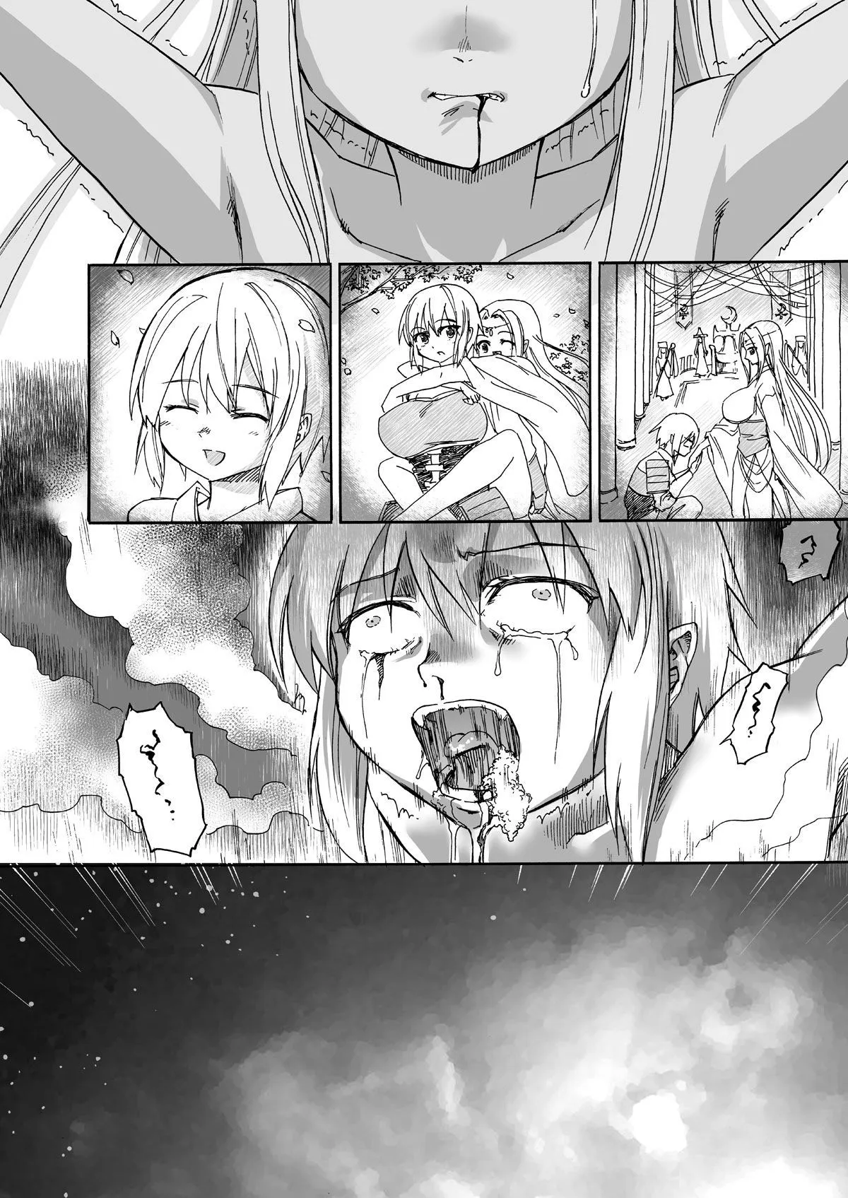 HentaiVN.net - Ảnh 12 - Majo no Rakujitsu -Kakei- [Final Hour -A Fiery Execution- ; 魔女の落日 -火刑-] - Chap 1.2