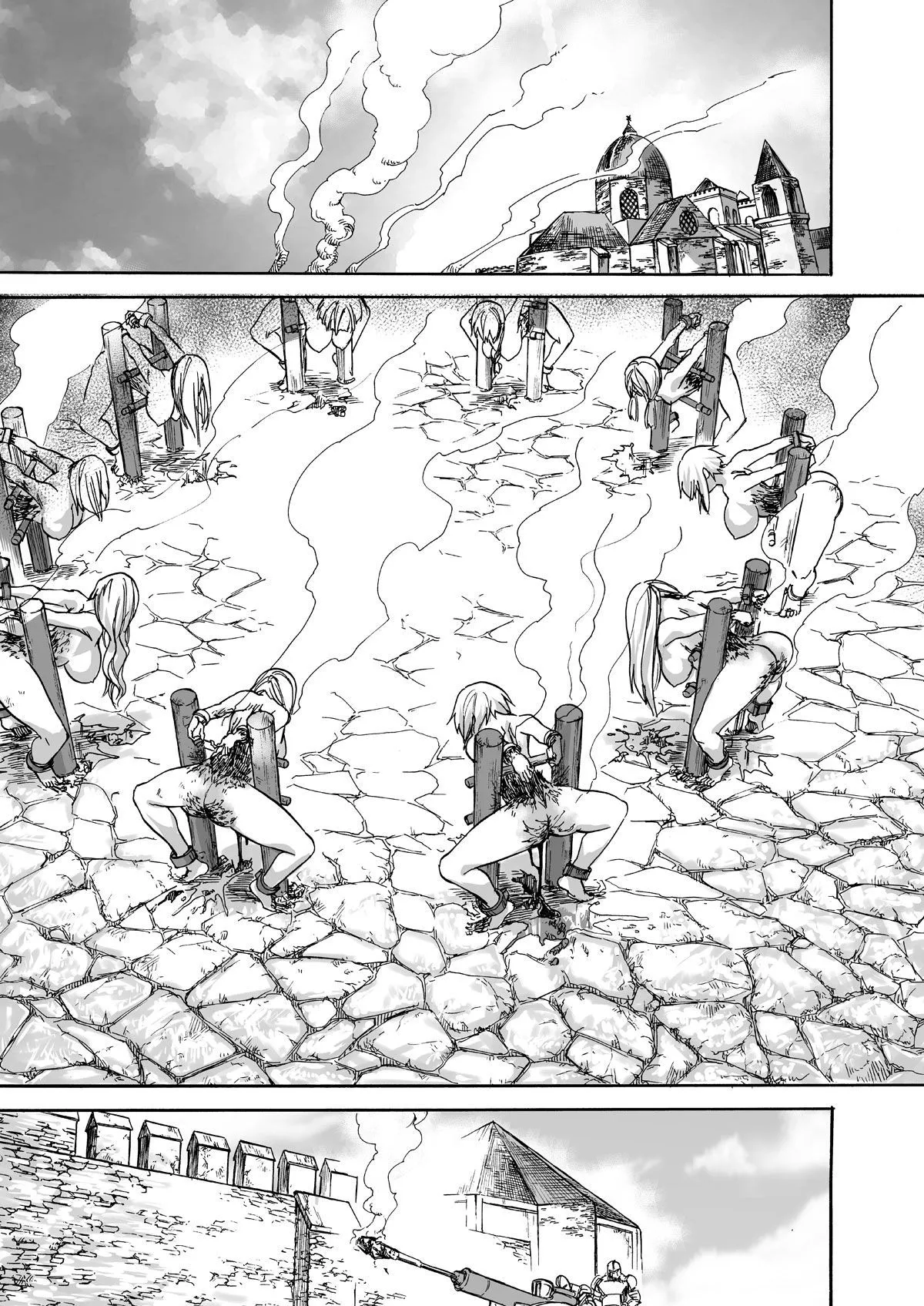 HentaiVN.net - Ảnh 13 - Majo no Rakujitsu -Kakei- [Final Hour -A Fiery Execution- ; 魔女の落日 -火刑-] - Chap 1.2