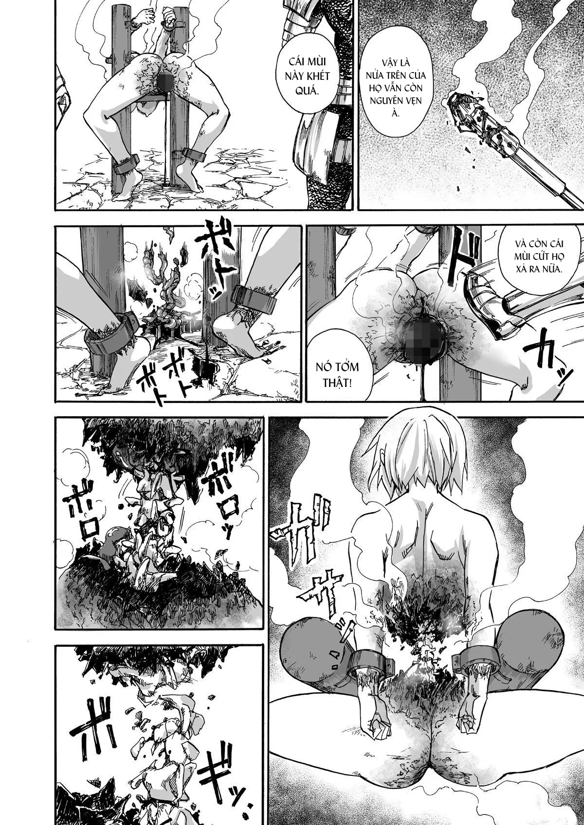 HentaiVN.net - Ảnh 14 - Majo no Rakujitsu -Kakei- [Final Hour -A Fiery Execution- ; 魔女の落日 -火刑-] - Chap 1.2