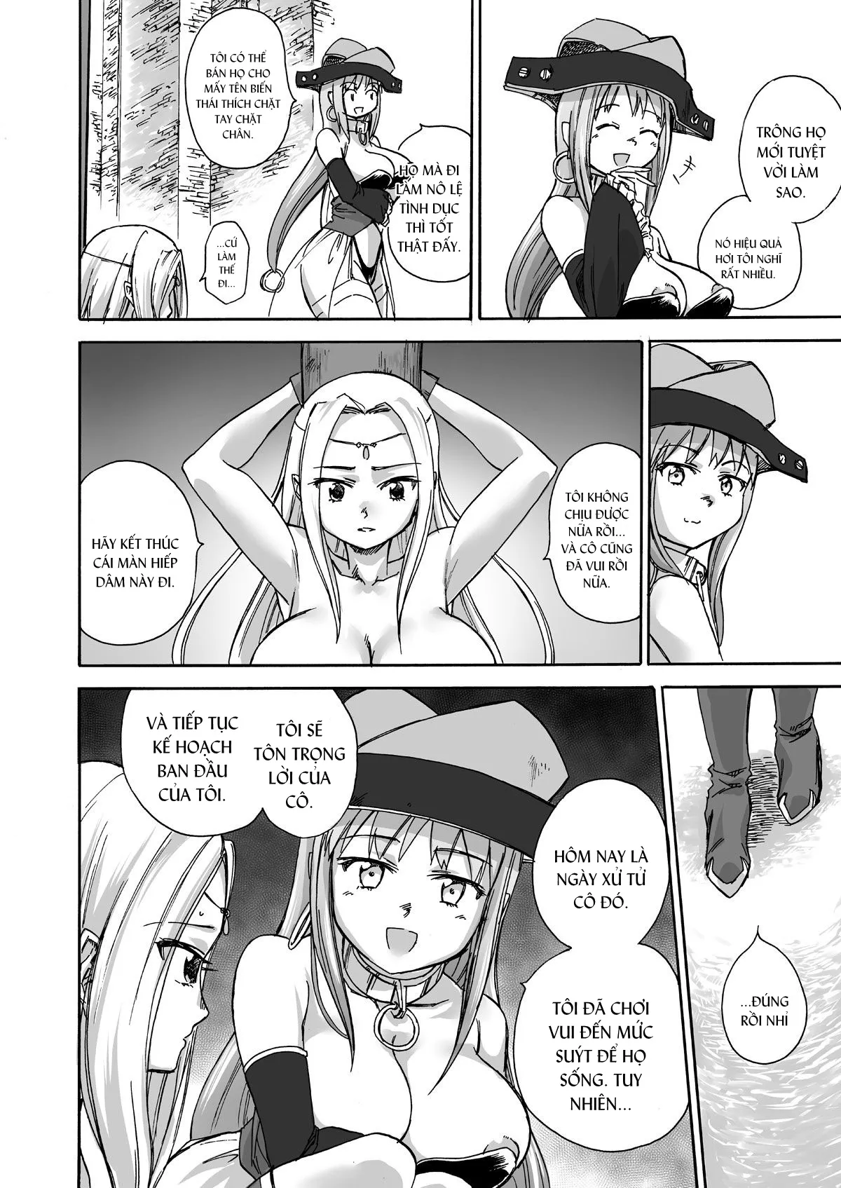 HentaiVN.net - Ảnh 4 - Majo no Rakujitsu -Kakei- [Final Hour -A Fiery Execution- ; 魔女の落日 -火刑-] - Chap 1.2