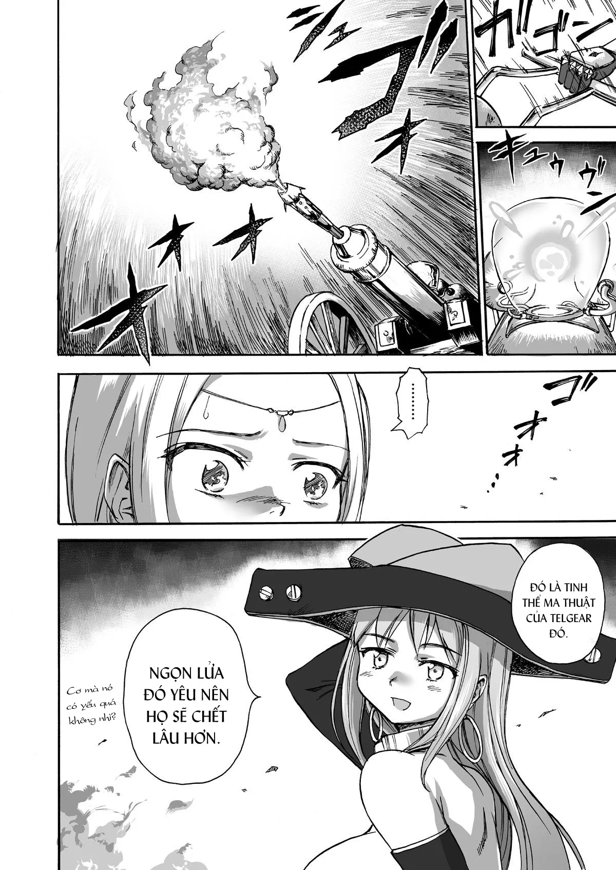 HentaiVN.net - Ảnh 6 - Majo no Rakujitsu -Kakei- [Final Hour -A Fiery Execution- ; 魔女の落日 -火刑-] - Chap 1.2