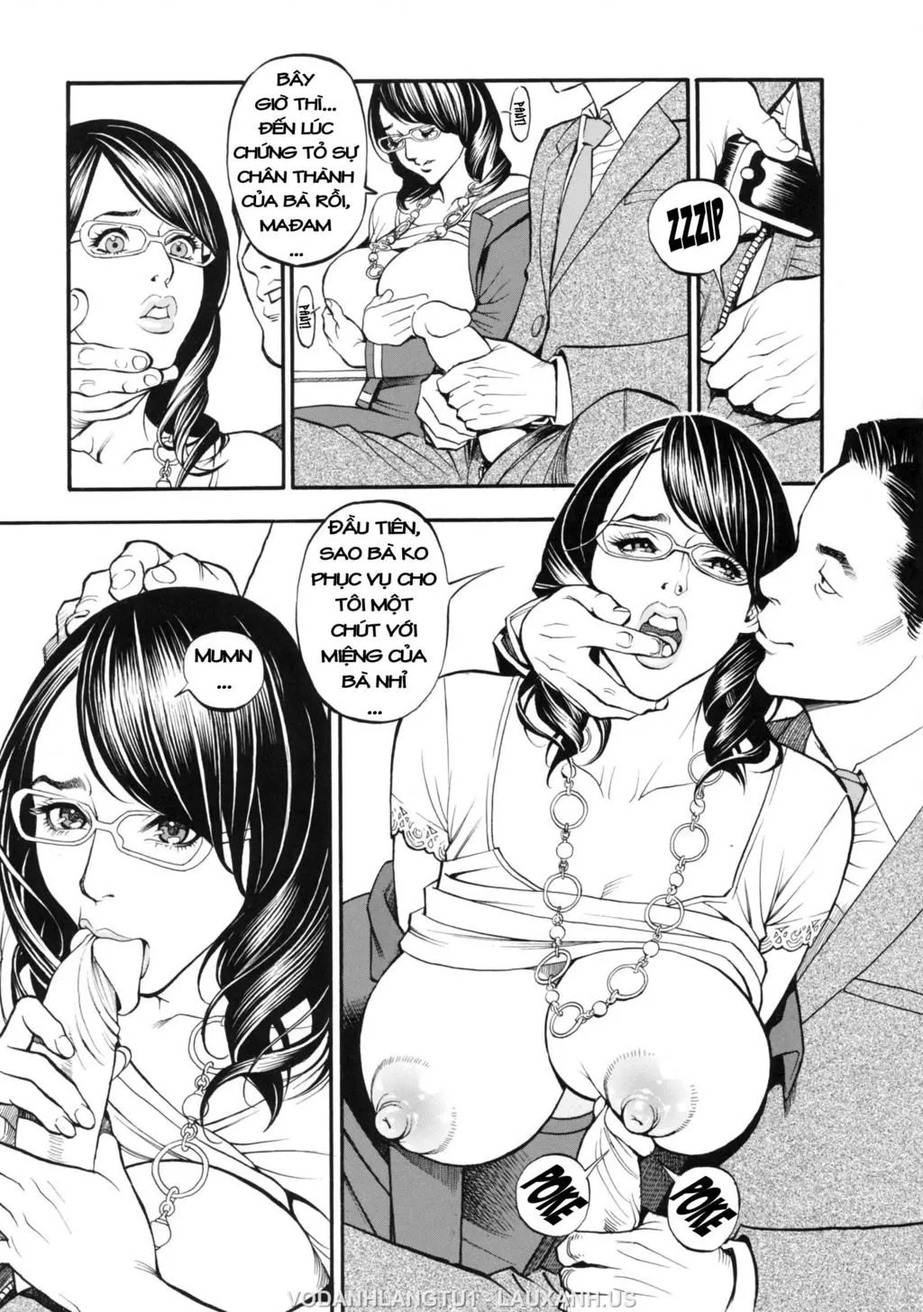 HentaiVN.net - Ảnh 9 - Boshi Double Soukan - Chap 9