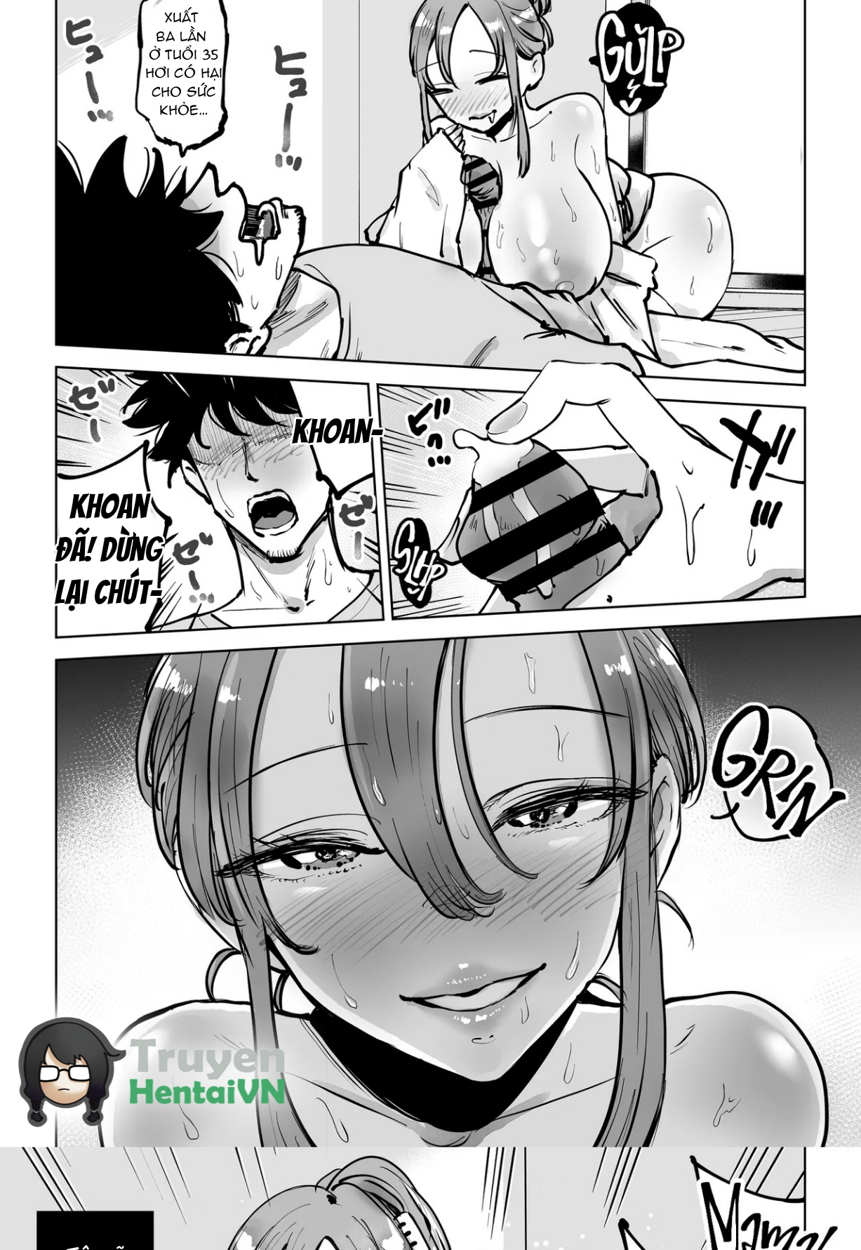 HentaiVN.net - Ảnh 28 - Seiyoku Tsuyo Sugi Naga Chichi Yuurei-chan ni Shinu Sunzen Made Shiboritora Reru Hanashi - Oneshot