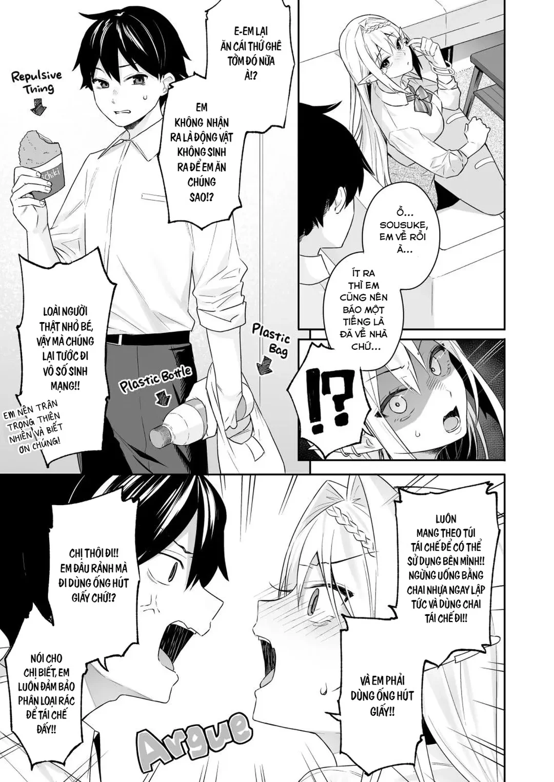 HentaiVN.net - Ảnh 5 - Hai nàng elf thuần chay thèm thịt - Oneshot