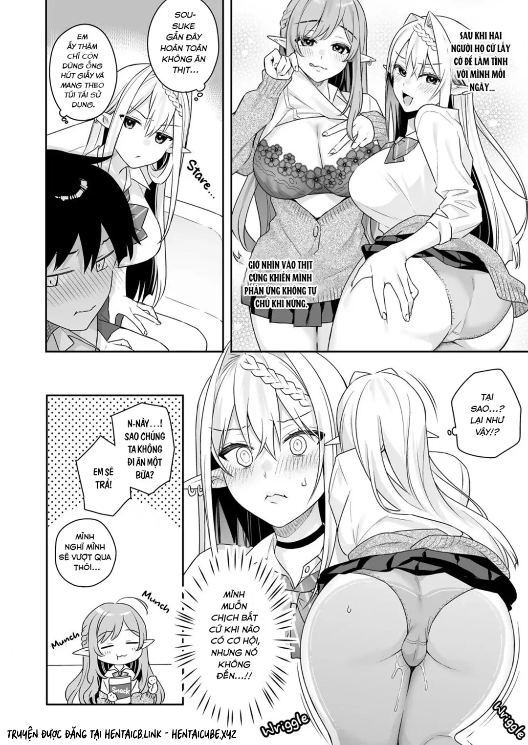 HentaiVN.net - Ảnh 60 - Hai nàng elf thuần chay thèm thịt - Oneshot