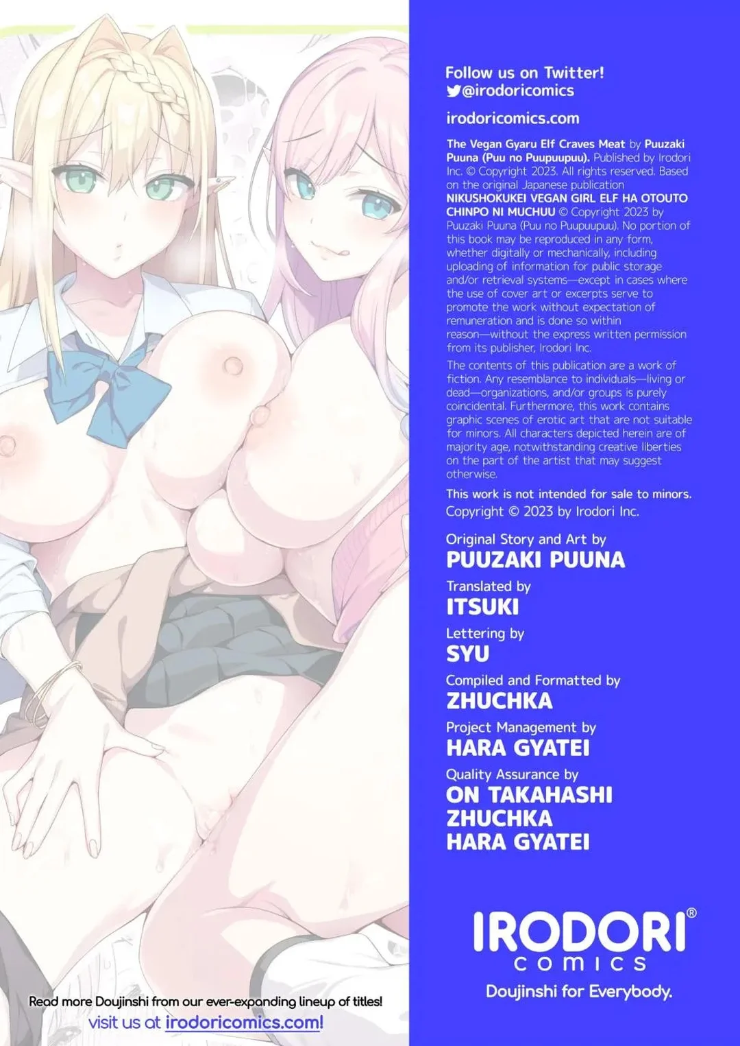 HentaiVN.net - Ảnh 62 - Hai nàng elf thuần chay thèm thịt - Oneshot