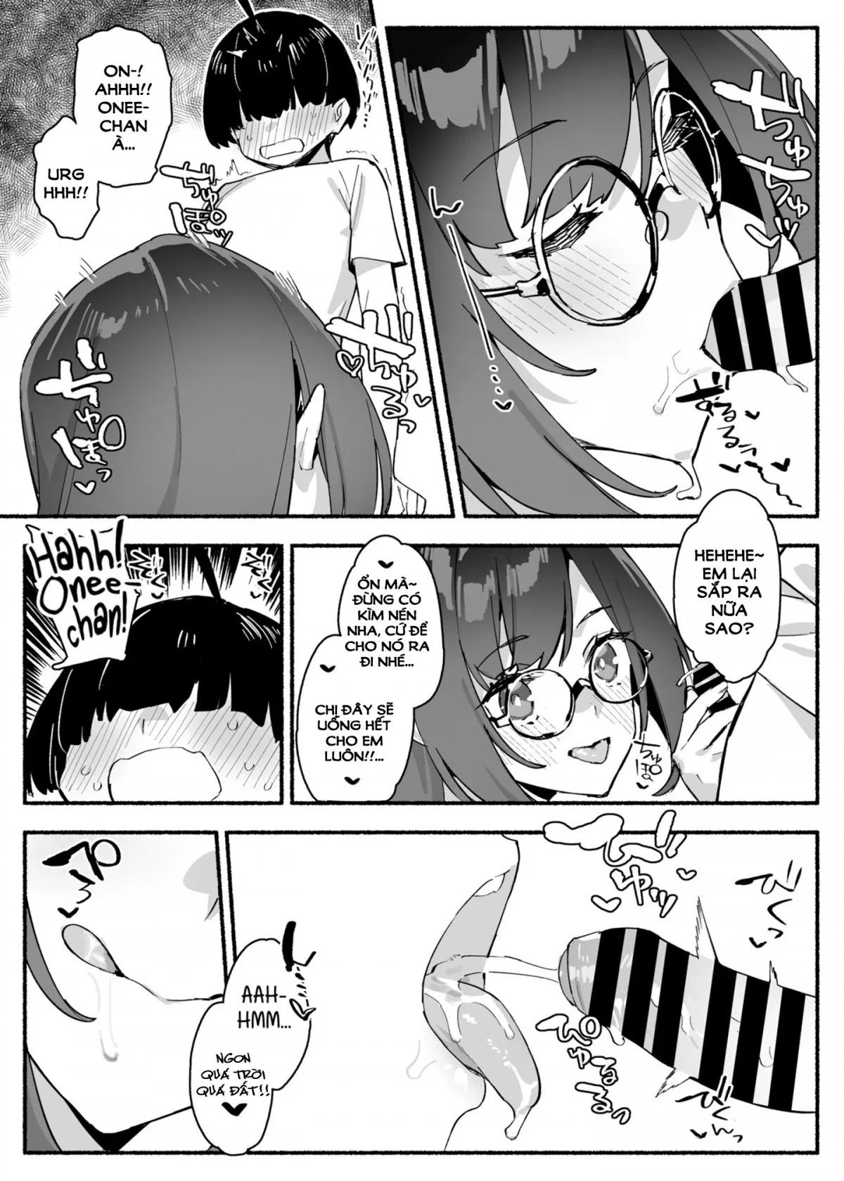 HentaiVN.net - Ảnh 19 - Người chị yêu dấu là của riêng tôi! [ぼくのおねぇちゃん, Boku no Onee-chan, My dear Sister is Mine] - Chap 1: Bố mẹ đi vắng và hành động của chị em ta.