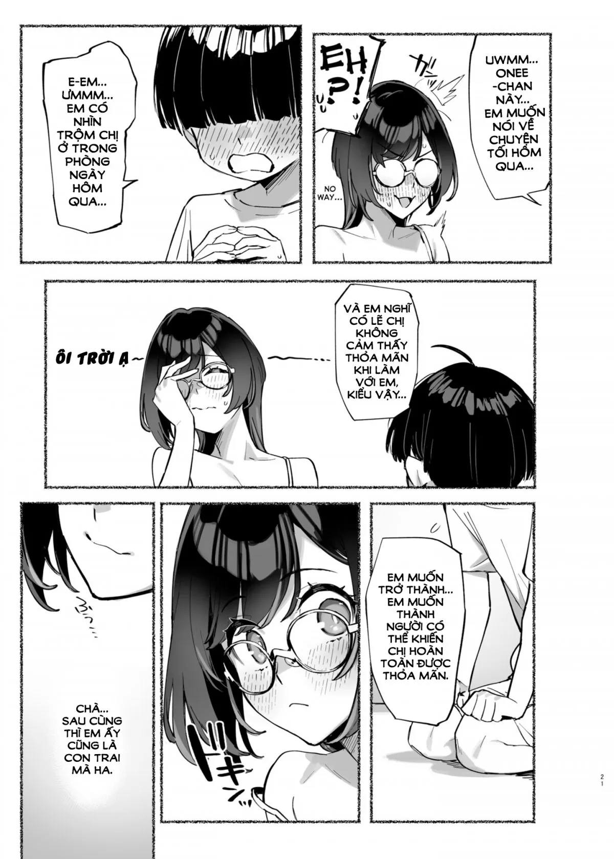 HentaiVN.net - Ảnh 21 - Người chị yêu dấu là của riêng tôi! [ぼくのおねぇちゃん, Boku no Onee-chan, My dear Sister is Mine] - Chap 2: