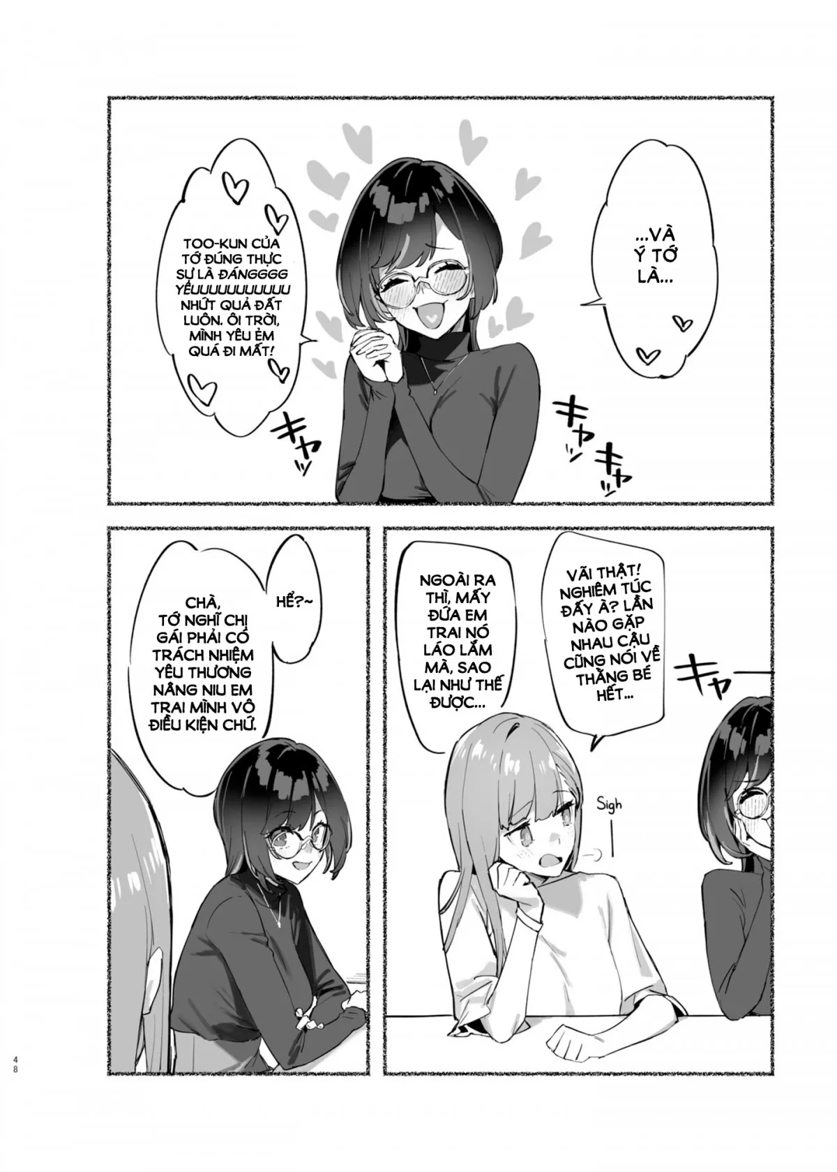 HentaiVN.net - Ảnh 47 - Người chị yêu dấu là của riêng tôi! [ぼくのおねぇちゃん, Boku no Onee-chan, My dear Sister is Mine] - Chap 2: