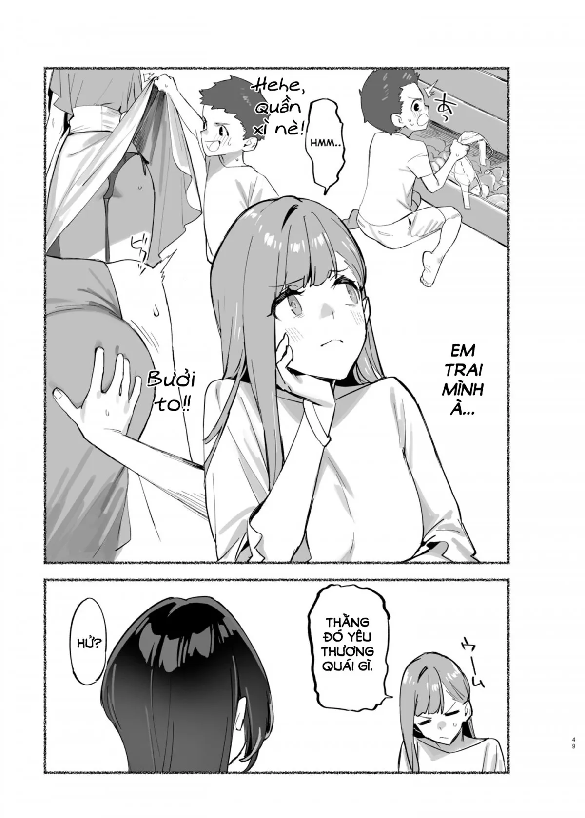 HentaiVN.net - Ảnh 48 - Người chị yêu dấu là của riêng tôi! [ぼくのおねぇちゃん, Boku no Onee-chan, My dear Sister is Mine] - Chap 2: