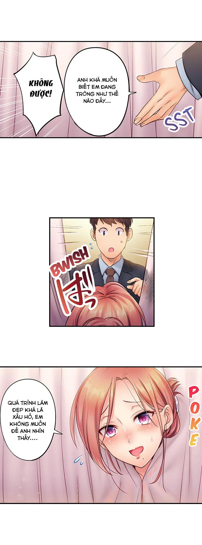 HentaiVN.net - Ảnh 11 - Tôi Không Thể Cưỡng Lại Cách Hắn Mát-xa! [挿入ってる…! 夫の目の前で抗えない寝取りエステ; Haitteru...! Otto no Me no Mae de Aragaenai Netori Esthe; I Can’t Resist His Massage! Cheating in Front of My Husband’s Eyes] - Chap 2