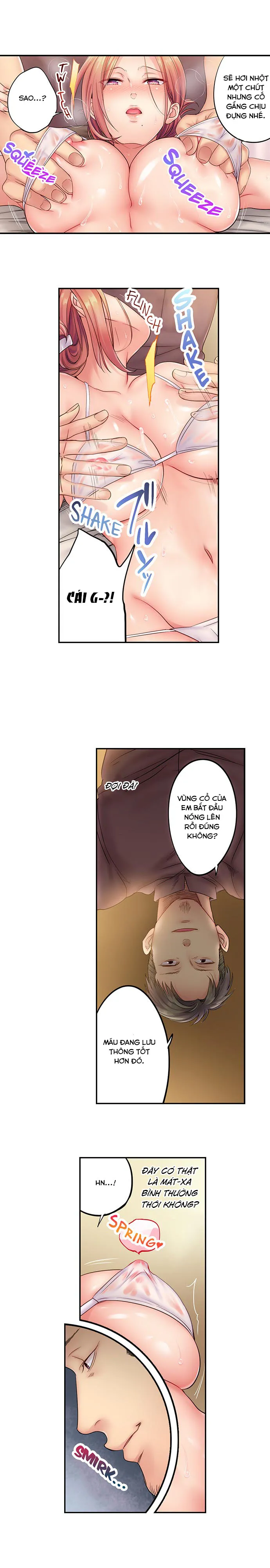 HentaiVN.net - Ảnh 3 - Tôi Không Thể Cưỡng Lại Cách Hắn Mát-xa! [挿入ってる…! 夫の目の前で抗えない寝取りエステ; Haitteru...! Otto no Me no Mae de Aragaenai Netori Esthe; I Can’t Resist His Massage! Cheating in Front of My Husband’s Eyes] - Chap 2