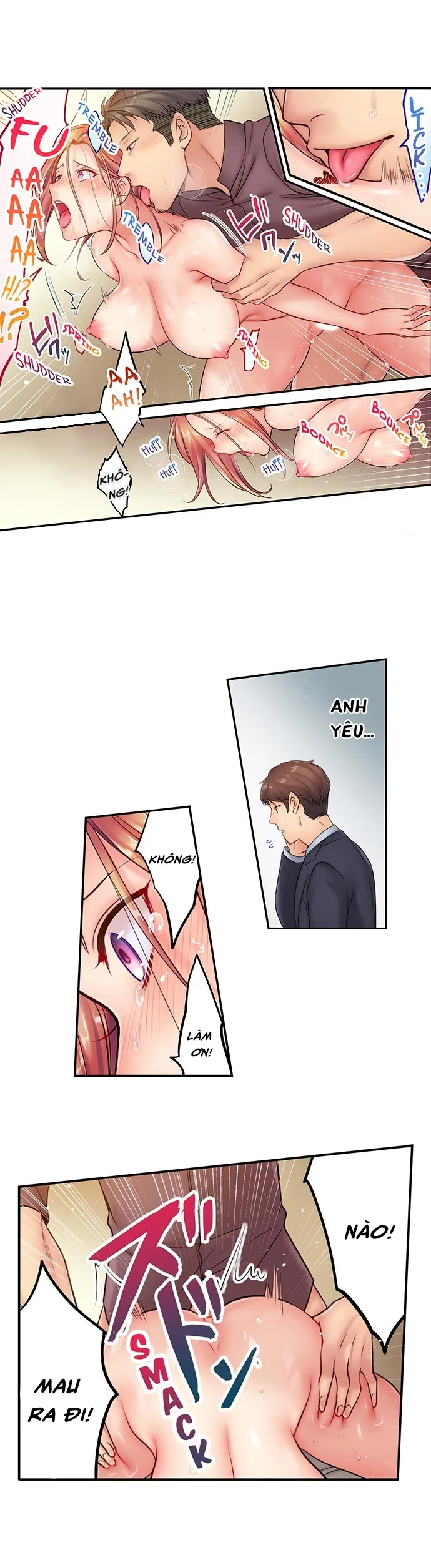 HentaiVN.net - Ảnh 5 - Tôi Không Thể Cưỡng Lại Cách Hắn Mát-xa! [挿入ってる…! 夫の目の前で抗えない寝取りエステ; Haitteru...! Otto no Me no Mae de Aragaenai Netori Esthe; I Can’t Resist His Massage! Cheating in Front of My Husband’s Eyes] - Chap 4
