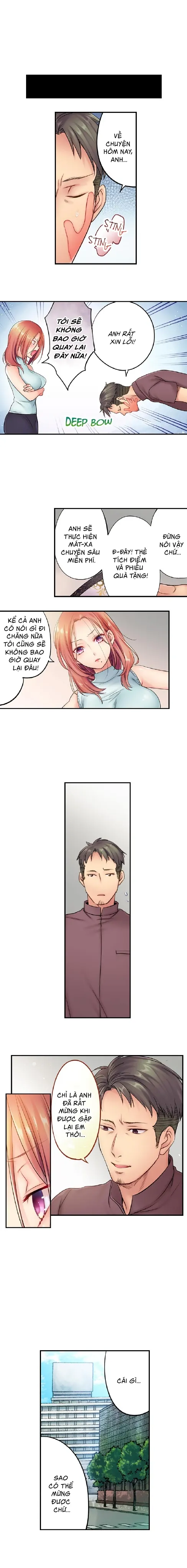 HentaiVN.net - Ảnh 7 - Tôi Không Thể Cưỡng Lại Cách Hắn Mát-xa! [挿入ってる…! 夫の目の前で抗えない寝取りエステ; Haitteru...! Otto no Me no Mae de Aragaenai Netori Esthe; I Can’t Resist His Massage! Cheating in Front of My Husband’s Eyes] - Chap 4