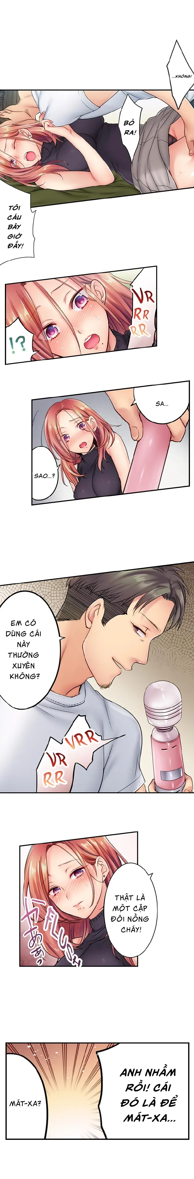 HentaiVN.net - Ảnh 6 - Tôi Không Thể Cưỡng Lại Cách Hắn Mát-xa! [挿入ってる…! 夫の目の前で抗えない寝取りエステ; Haitteru...! Otto no Me no Mae de Aragaenai Netori Esthe; I Can’t Resist His Massage! Cheating in Front of My Husband’s Eyes] - Chap 5
