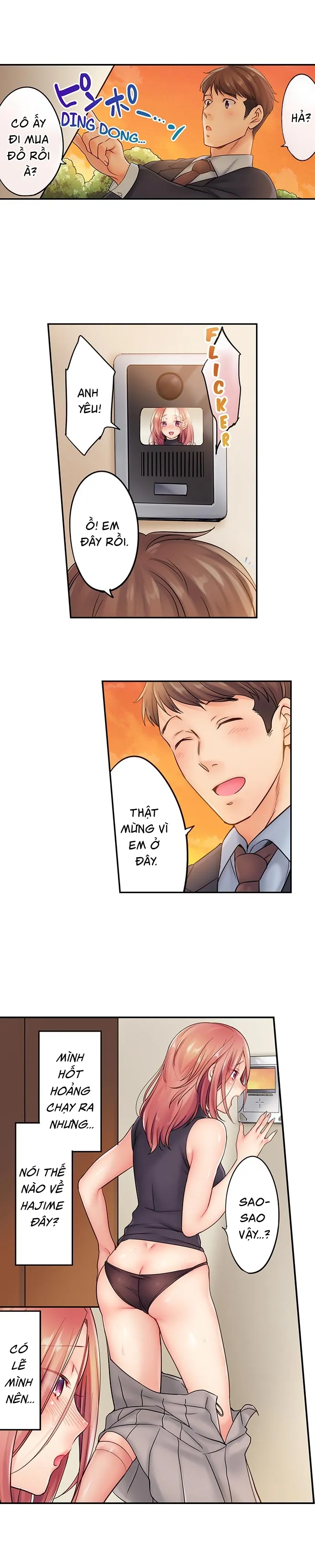 HentaiVN.net - Ảnh 7 - Tôi Không Thể Cưỡng Lại Cách Hắn Mát-xa! [挿入ってる…! 夫の目の前で抗えない寝取りエステ; Haitteru...! Otto no Me no Mae de Aragaenai Netori Esthe; I Can’t Resist His Massage! Cheating in Front of My Husband’s Eyes] - Chap 7 chình chịch