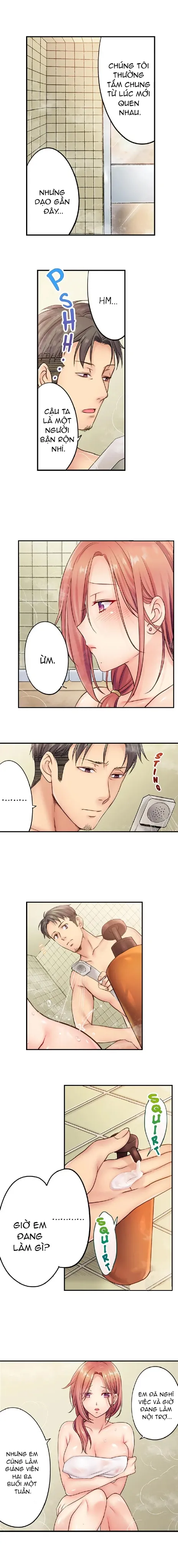 HentaiVN.net - Ảnh 3 - Tôi Không Thể Cưỡng Lại Cách Hắn Mát-xa! [挿入ってる…! 夫の目の前で抗えない寝取りエステ; Haitteru...! Otto no Me no Mae de Aragaenai Netori Esthe; I Can’t Resist His Massage! Cheating in Front of My Husband’s Eyes] - Chap 10:
