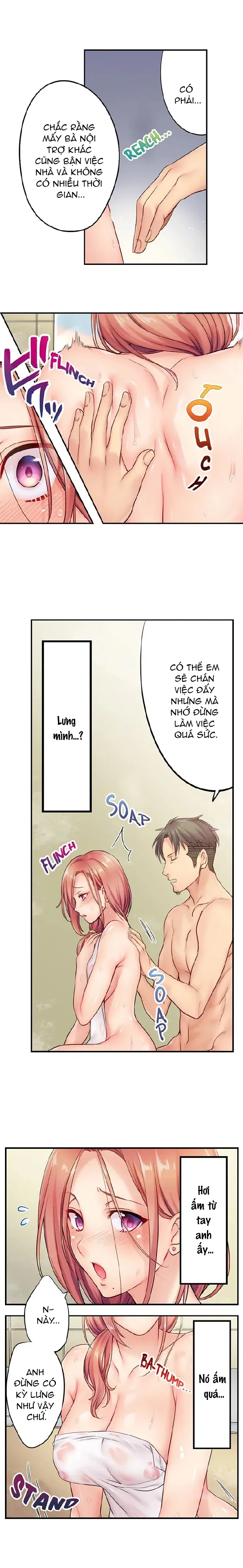HentaiVN.net - Ảnh 4 - Tôi Không Thể Cưỡng Lại Cách Hắn Mát-xa! [挿入ってる…! 夫の目の前で抗えない寝取りエステ; Haitteru...! Otto no Me no Mae de Aragaenai Netori Esthe; I Can’t Resist His Massage! Cheating in Front of My Husband’s Eyes] - Chap 10: