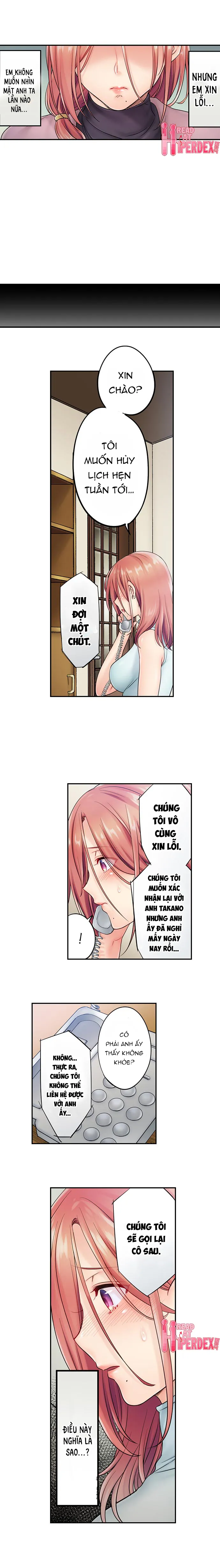 HentaiVN.net - Ảnh 9 - Tôi Không Thể Cưỡng Lại Cách Hắn Mát-xa! [挿入ってる…! 夫の目の前で抗えない寝取りエステ; Haitteru...! Otto no Me no Mae de Aragaenai Netori Esthe; I Can’t Resist His Massage! Cheating in Front of My Husband’s Eyes] - Chap 12.