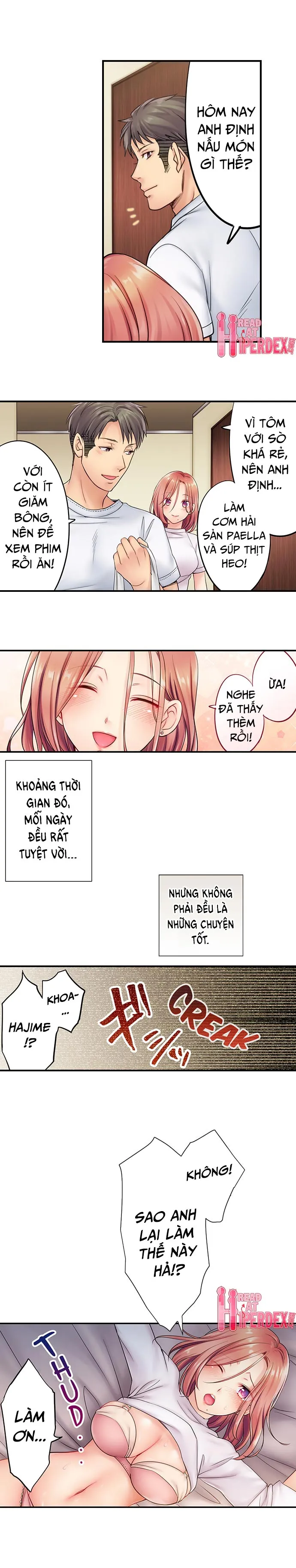 HentaiVN.net - Ảnh 4 - Tôi Không Thể Cưỡng Lại Cách Hắn Mát-xa! [挿入ってる…! 夫の目の前で抗えない寝取りエステ; Haitteru...! Otto no Me no Mae de Aragaenai Netori Esthe; I Can’t Resist His Massage! Cheating in Front of My Husband’s Eyes] - Chap 13.