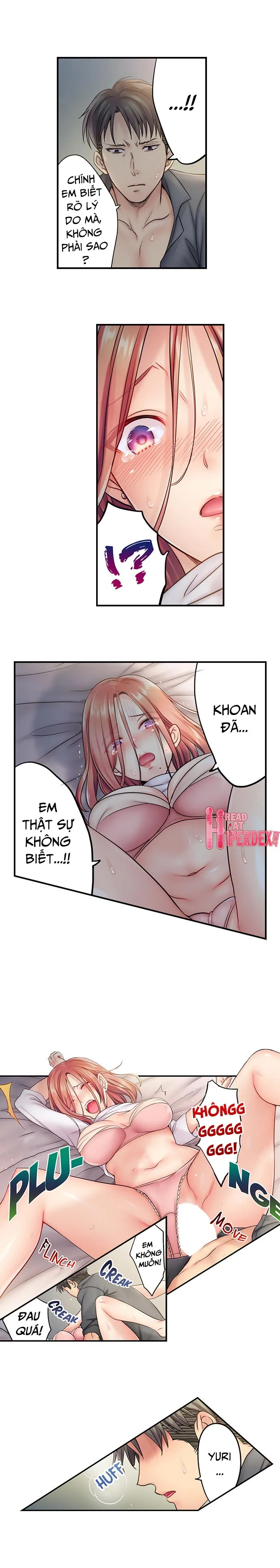 HentaiVN.net - Ảnh 5 - Tôi Không Thể Cưỡng Lại Cách Hắn Mát-xa! [挿入ってる…! 夫の目の前で抗えない寝取りエステ; Haitteru...! Otto no Me no Mae de Aragaenai Netori Esthe; I Can’t Resist His Massage! Cheating in Front of My Husband’s Eyes] - Chap 13.