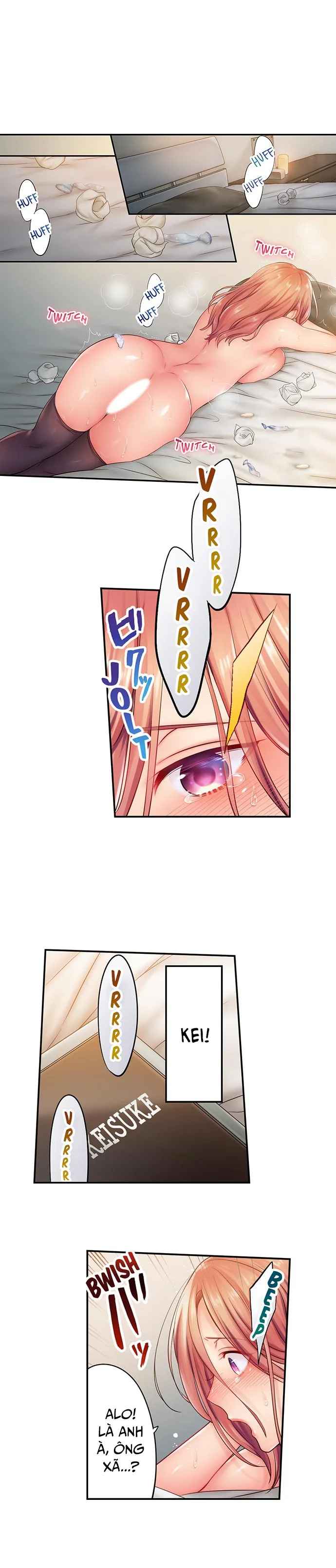 HentaiVN.net - Ảnh 4 - Tôi Không Thể Cưỡng Lại Cách Hắn Mát-xa! [挿入ってる…! 夫の目の前で抗えない寝取りエステ; Haitteru...! Otto no Me no Mae de Aragaenai Netori Esthe; I Can’t Resist His Massage! Cheating in Front of My Husband’s Eyes] - Chap 16.