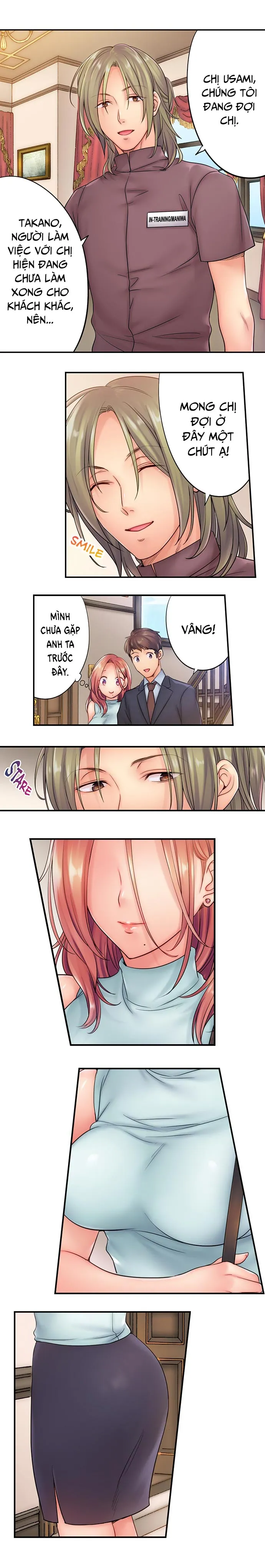 HentaiVN.net - Ảnh 8 - Tôi Không Thể Cưỡng Lại Cách Hắn Mát-xa! [挿入ってる…! 夫の目の前で抗えない寝取りエステ; Haitteru...! Otto no Me no Mae de Aragaenai Netori Esthe; I Can’t Resist His Massage! Cheating in Front of My Husband’s Eyes] - Chap 19.