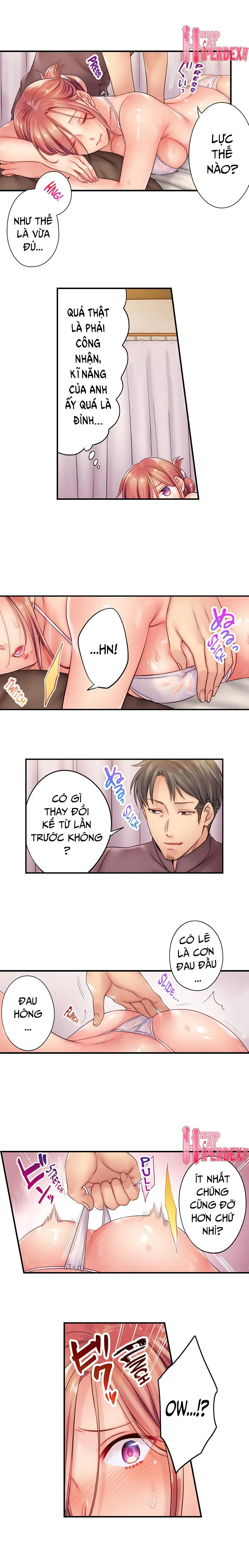 HentaiVN.net - Ảnh 4 - Tôi Không Thể Cưỡng Lại Cách Hắn Mát-xa! [挿入ってる…! 夫の目の前で抗えない寝取りエステ; Haitteru...! Otto no Me no Mae de Aragaenai Netori Esthe; I Can’t Resist His Massage! Cheating in Front of My Husband’s Eyes] - Chap 20.