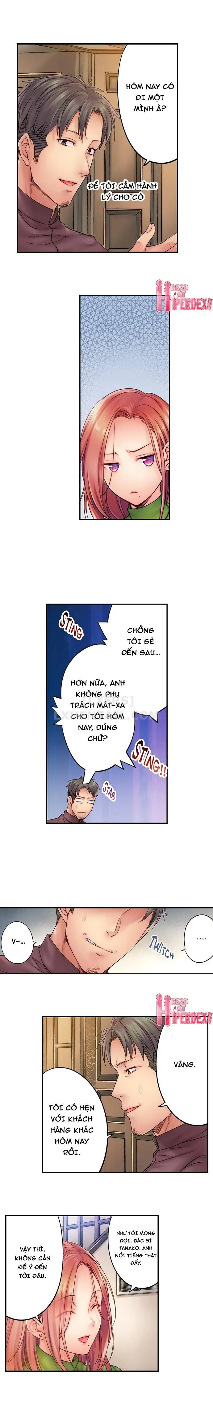 HentaiVN.net - Ảnh 6 - Tôi Không Thể Cưỡng Lại Cách Hắn Mát-xa! [挿入ってる…! 夫の目の前で抗えない寝取りエステ; Haitteru...! Otto no Me no Mae de Aragaenai Netori Esthe; I Can’t Resist His Massage! Cheating in Front of My Husband’s Eyes] - Chap 22-23-24