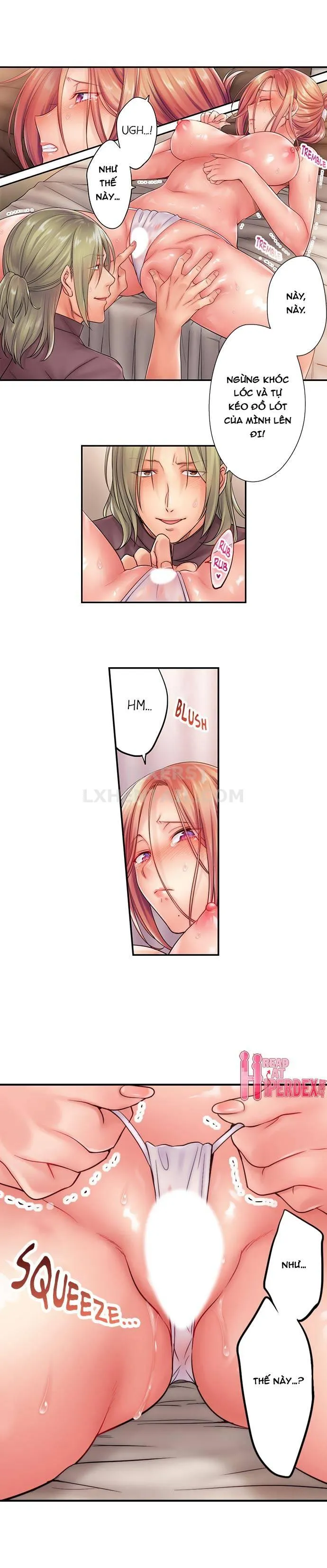 HentaiVN.net - Ảnh 9 - Tôi Không Thể Cưỡng Lại Cách Hắn Mát-xa! [挿入ってる…! 夫の目の前で抗えない寝取りエステ; Haitteru...! Otto no Me no Mae de Aragaenai Netori Esthe; I Can’t Resist His Massage! Cheating in Front of My Husband’s Eyes] - Chap 22-23-24