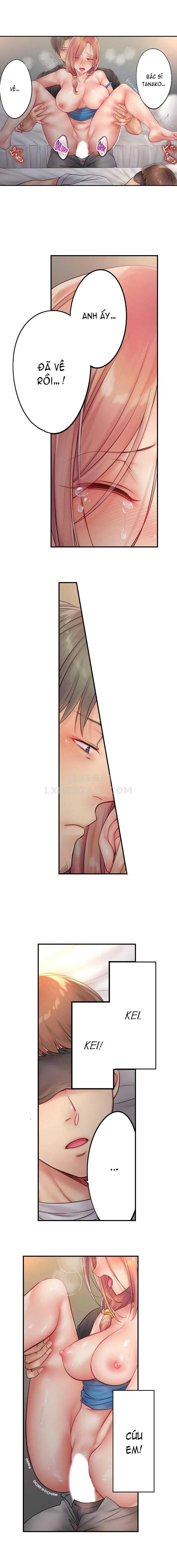 HentaiVN.net - Ảnh 4 - Tôi Không Thể Cưỡng Lại Cách Hắn Mát-xa! [挿入ってる…! 夫の目の前で抗えない寝取りエステ; Haitteru...! Otto no Me no Mae de Aragaenai Netori Esthe; I Can’t Resist His Massage! Cheating in Front of My Husband’s Eyes] - Chap 43-44-45
