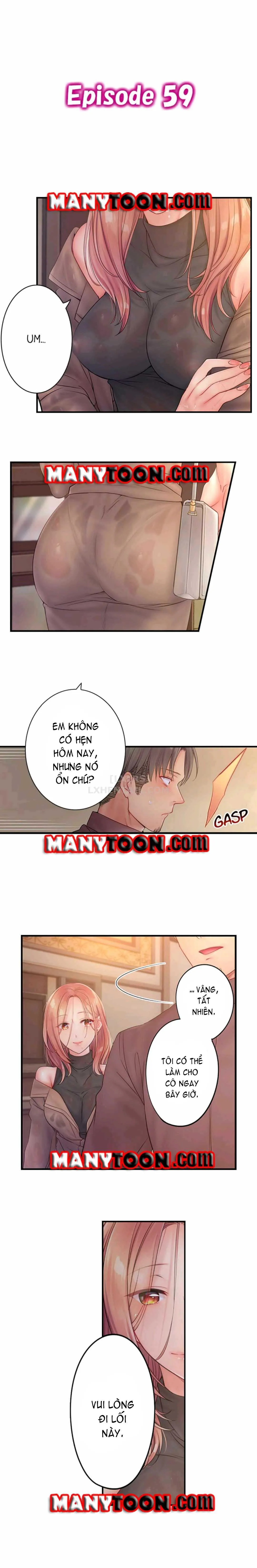 HentaiVN.net - Ảnh 7 - Tôi Không Thể Cưỡng Lại Cách Hắn Mát-xa! [挿入ってる…! 夫の目の前で抗えない寝取りエステ; Haitteru...! Otto no Me no Mae de Aragaenai Netori Esthe; I Can’t Resist His Massage! Cheating in Front of My Husband’s Eyes] - Chap 58-59-60
