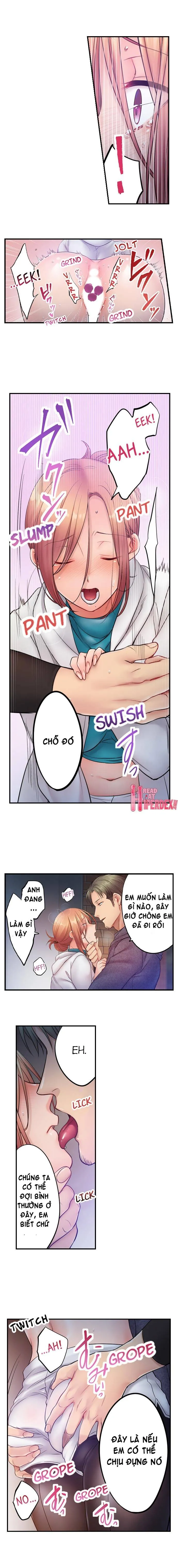 HentaiVN.net - Ảnh 10 - Tôi Không Thể Cưỡng Lại Cách Hắn Mát-xa! [挿入ってる…! 夫の目の前で抗えない寝取りエステ; Haitteru...! Otto no Me no Mae de Aragaenai Netori Esthe; I Can’t Resist His Massage! Cheating in Front of My Husband’s Eyes] - Chap 82-83-84