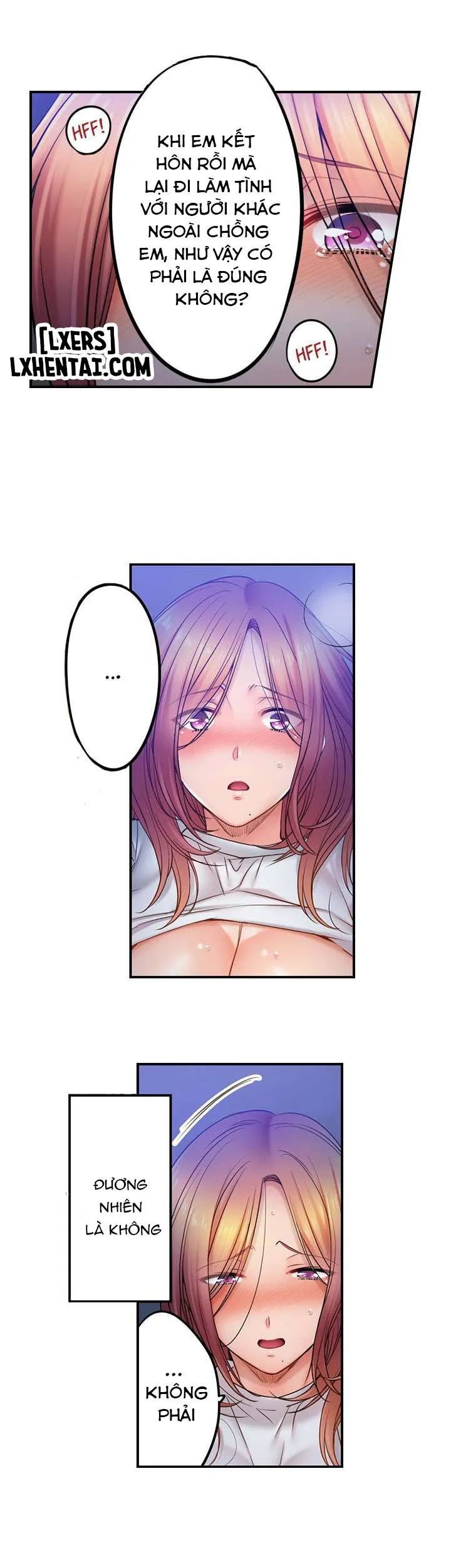 HentaiVN.net - Ảnh 20 - Tôi Không Thể Cưỡng Lại Cách Hắn Mát-xa! [挿入ってる…! 夫の目の前で抗えない寝取りエステ; Haitteru...! Otto no Me no Mae de Aragaenai Netori Esthe; I Can’t Resist His Massage! Cheating in Front of My Husband’s Eyes] - Chap 94-95-96