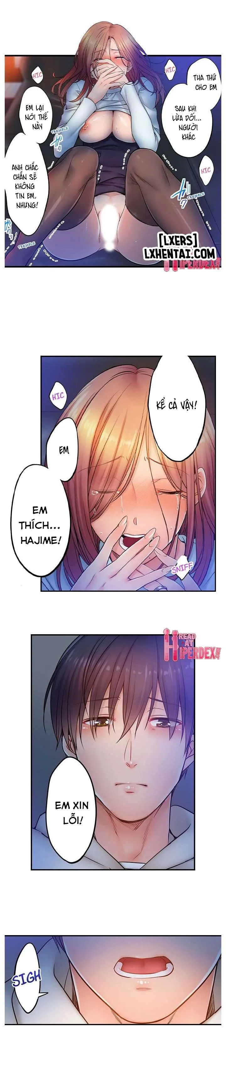 HentaiVN.net - Ảnh 24 - Tôi Không Thể Cưỡng Lại Cách Hắn Mát-xa! [挿入ってる…! 夫の目の前で抗えない寝取りエステ; Haitteru...! Otto no Me no Mae de Aragaenai Netori Esthe; I Can’t Resist His Massage! Cheating in Front of My Husband’s Eyes] - Chap 94-95-96