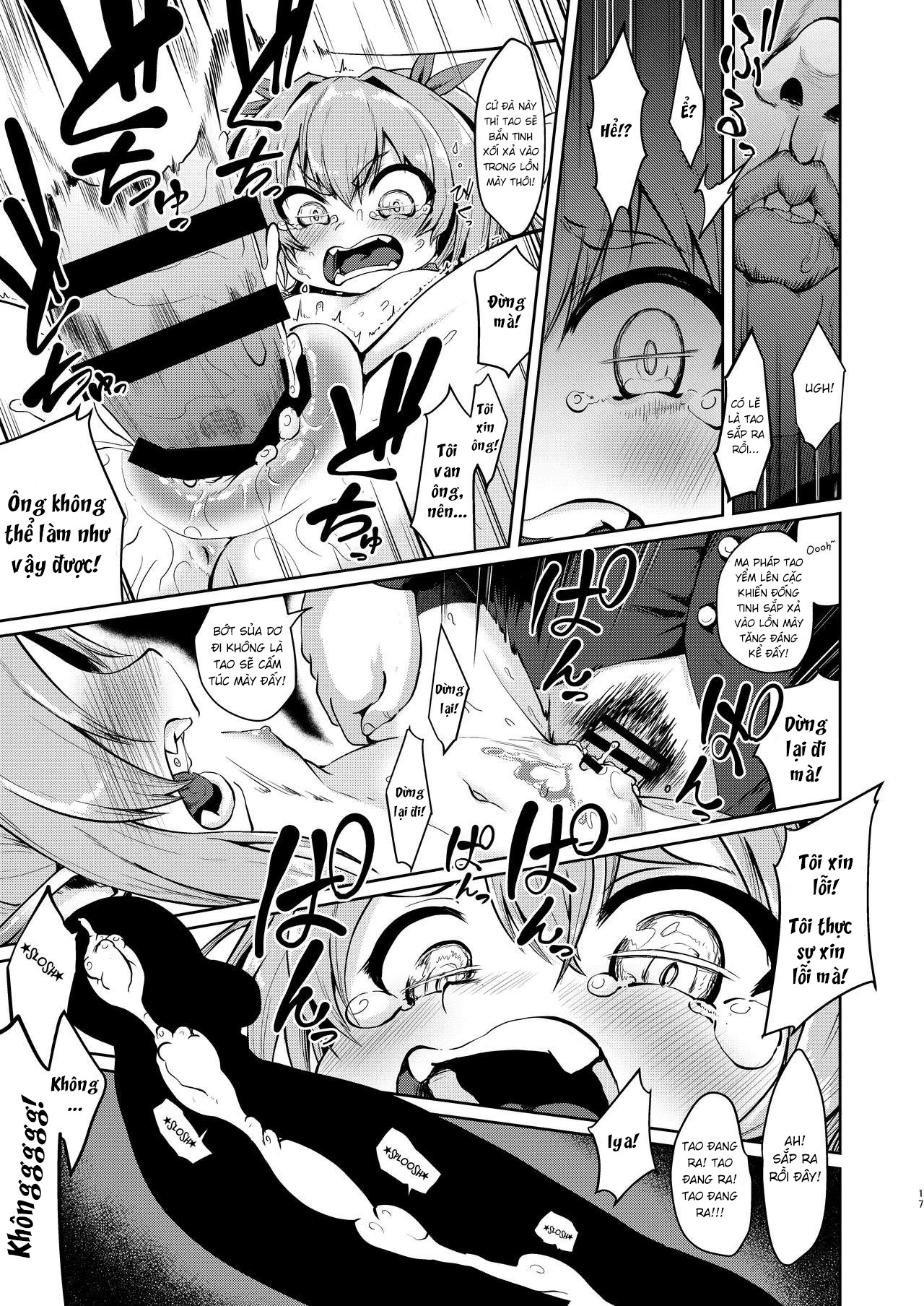 HentaiVN.net - Ảnh 18 - Mindbreak con phò ELF bằng ma thuật [Mesugaki Elf Mahou Choukyou | Breaking a Bratty Elf with Magic] - Oneshot